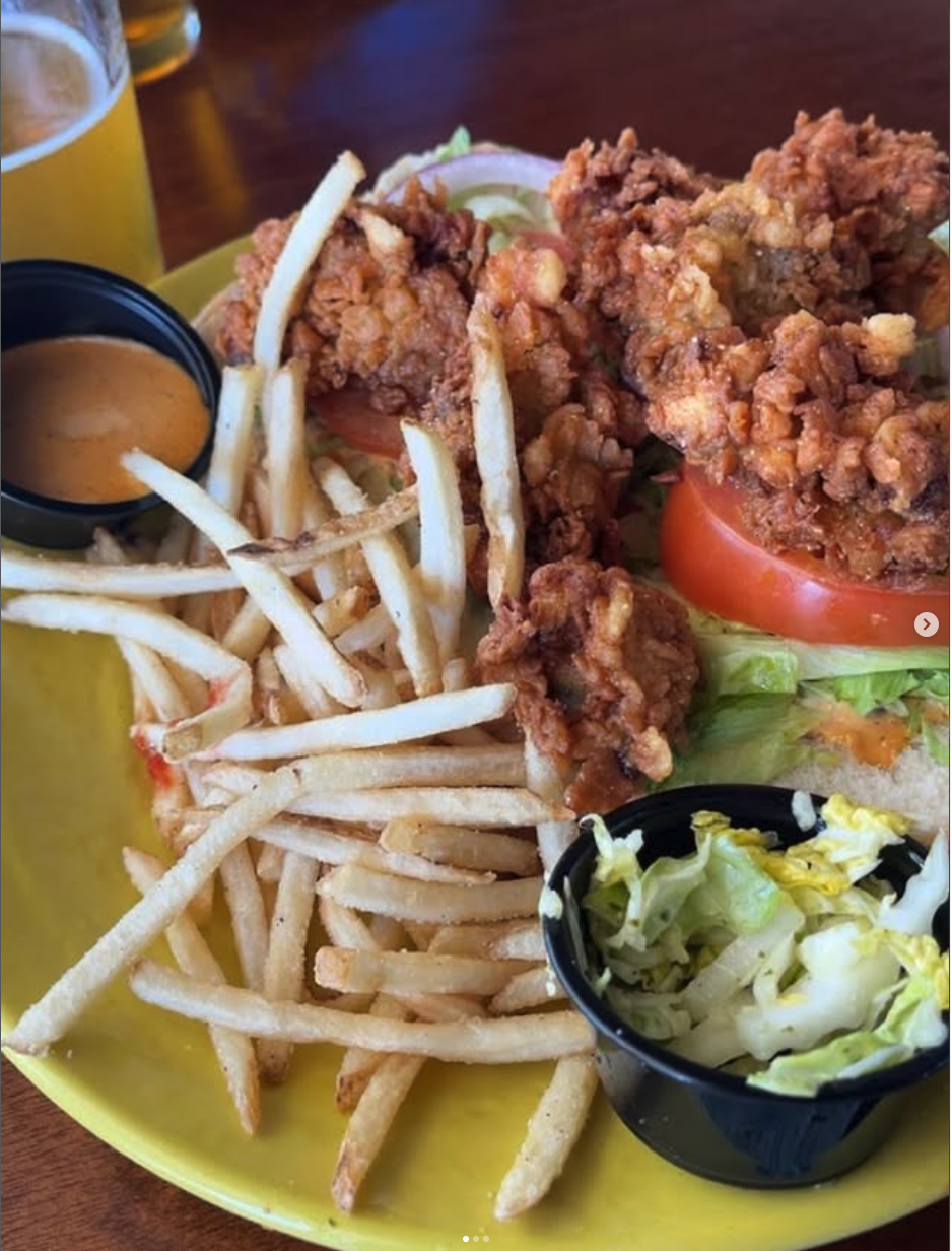 Fried chicken phone snap